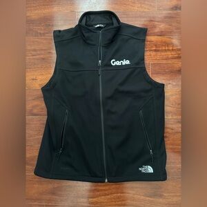 The North Face Black Softshell Vest